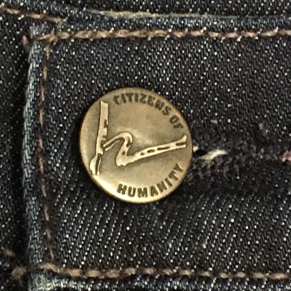 NWOT CITIZENS OF HUMANITY NWOT JEANS SIZE 1 25”wX 31”l - Picture 8 of 13